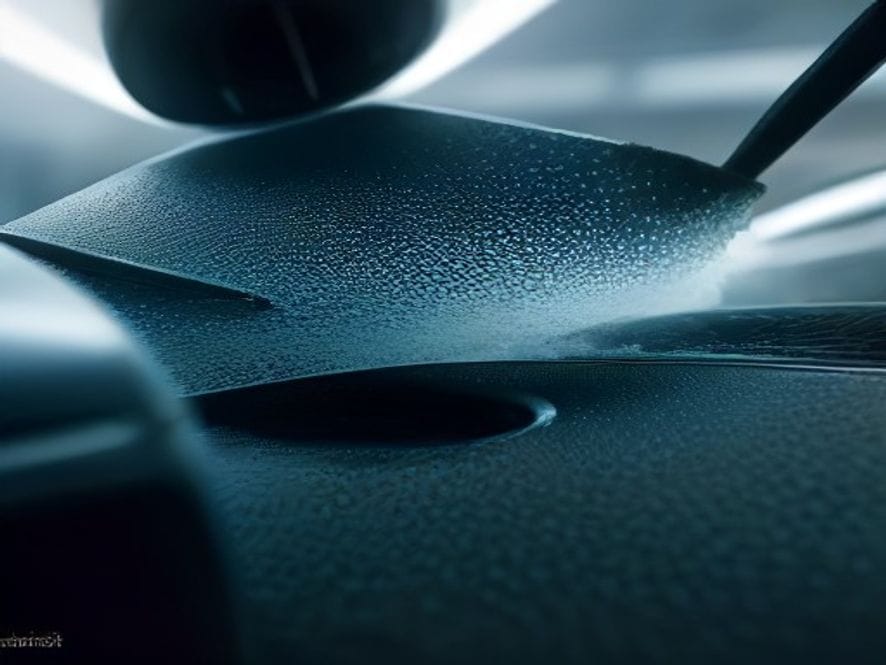 Foam wash in progress at Quick Wash Car Wash